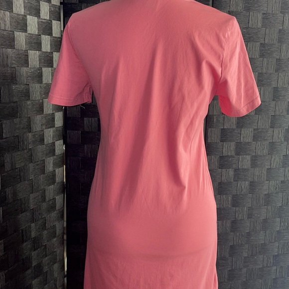 🔥GUCCI X DISNEY DRESS 100% COTTON PINK STRAWBERRY WITH RHINESTONES! SZ 8 / MED - Picture 3 of 8